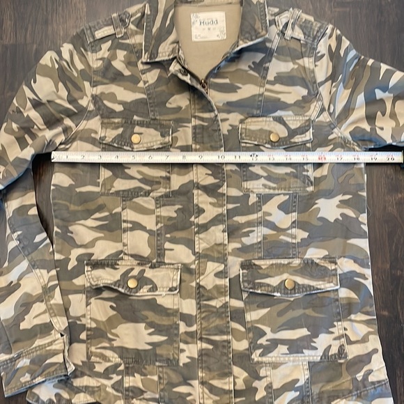 Factory distressed cargo jacket - Picture 7 of 8